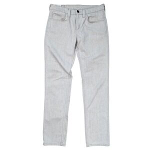 Levi's 511 Slim Fit Light Gray Wash Denim Tapered Leg Jeans Men's‎ Size 29x32